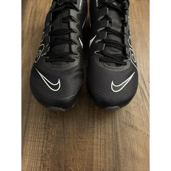 Nike Men Size 9 Air Zoom Maxfly More Uptempo Black White Track Spikes DN6948-001 - Picture 4 of 10